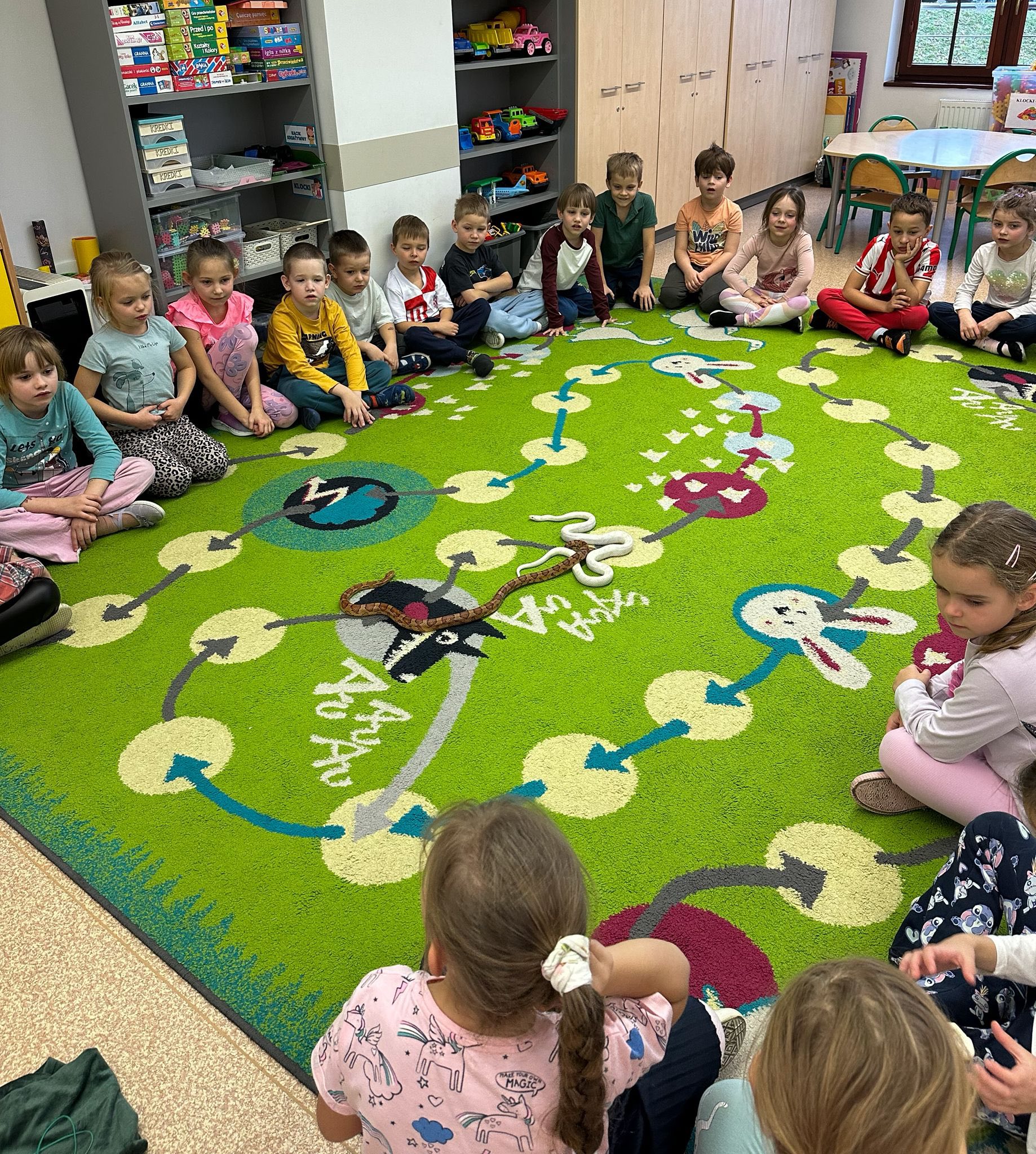 Kolejna żywa lekcja przyrody w oddziałach przedszkolnych 