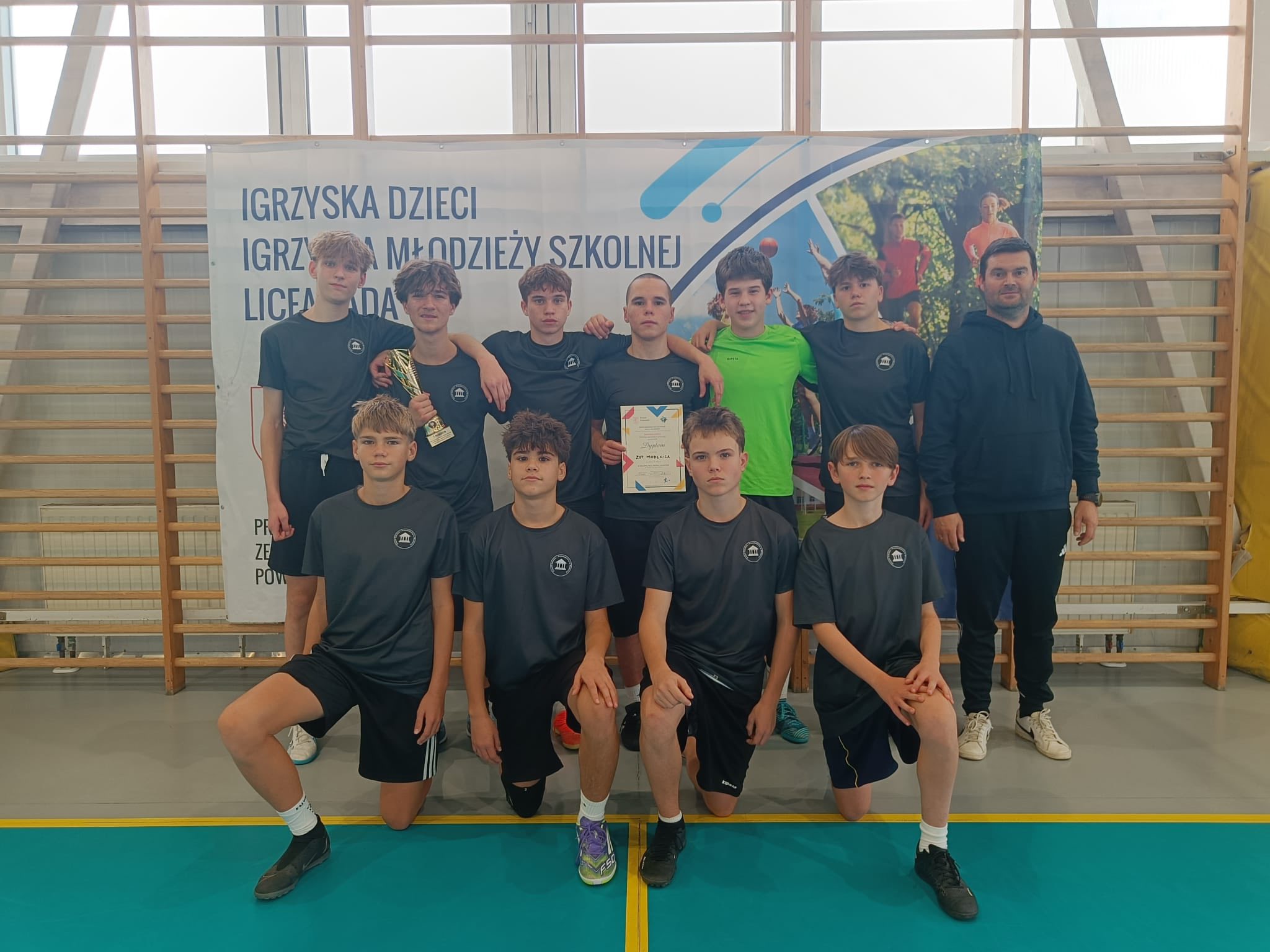 I miejsce w Turnieju Powiatowym w piłce nożnej 